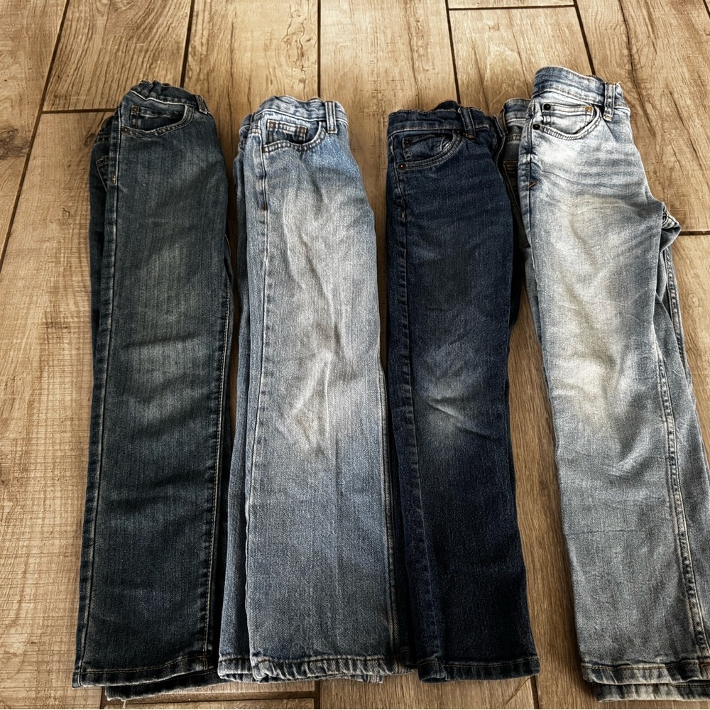 Kids Jeans - Dark Blue, Light Blue, Gray